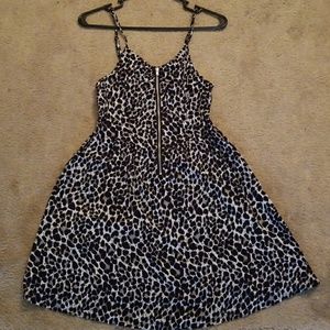 H & M Lepord Print Dress